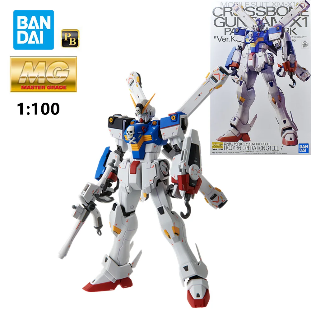 Originele Bandai Pb Limited Mg 1/100 XM-X1 Crossbone Gundam X-1 Ver.Ka 5061687 Model Modificatie Speelgoed Gift
Originele Bandai Pb Limited Mg 1/100 XM-X1 Crossbone Gundam X-1 Ver.Ka 5061687 Model Modificatie Speelgoed Gift