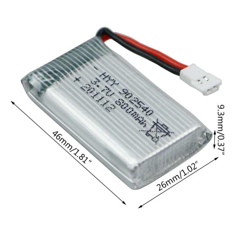 

Supply 902540 3.7V 800mAh 4-axis Toy Airplane High-rate Battery For Syma X5 X5C X5S X5SC X5HW X5HC X5SW M68 X300 X400
