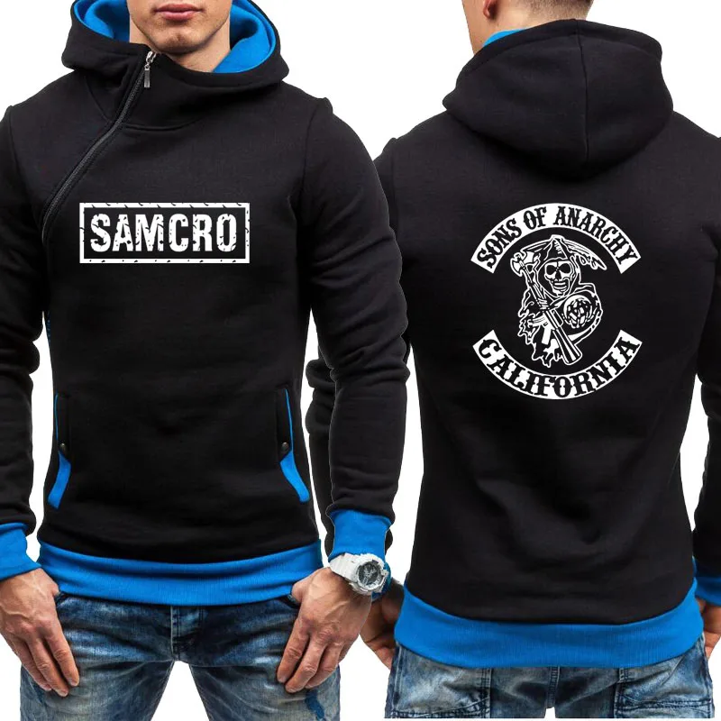 NEW Men Jacket SOA Sons of anarchy the child Sweatshirt SAMCRO Streetwear Zipper Hoodies Men Fleece Sportswear Male Hoody
NEW Men Jacket SOA Sons of anarchy the child Sweatshirt SAMCRO Streetwear Zipper Hoodies Men Fleece Sportswear Male Hoody