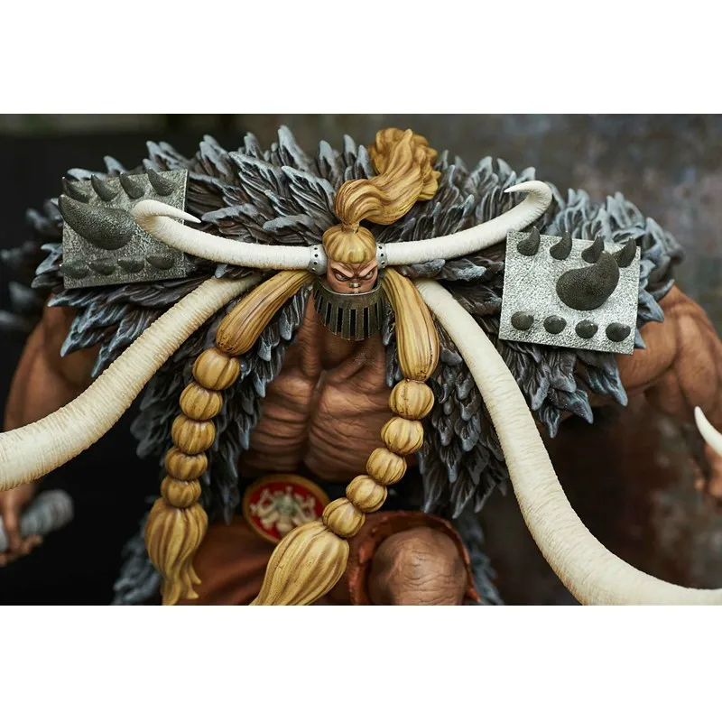 

20" One Piece Kaido Statue Beasts Pirates Bust Four Emperors Full-Length Portrait GK Action Figure Model Toy BOX 50CM Q546