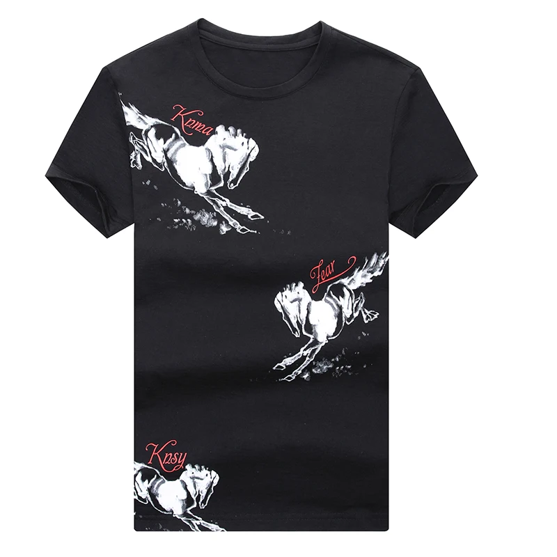 Nice Men short-sleeved T-shirt Men Summer Clothes Round Neck Slim Cut Cotton Print Half Sleeve T Shirts
Nice Men short-sleeved T-shirt Men Summer Clothes Round Neck Slim Cut Cotton Print Half Sleeve T Shirts