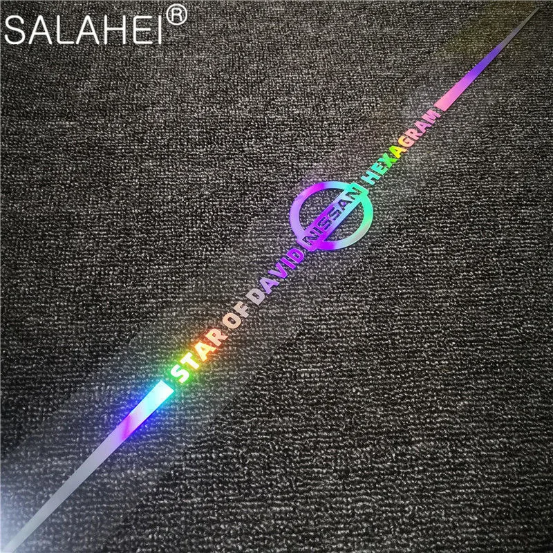 1PC Car Laser Reflective Car Side Door Body Stickers For Nissan Nismo Tiida Teana Qashqai Skyline Juke X-trail Auto Accessories
1PC Car Laser Reflective Car Side Door Body Stickers For Nissan Nismo Tiida Teana Qashqai Skyline Juke X-trail Auto Accessories