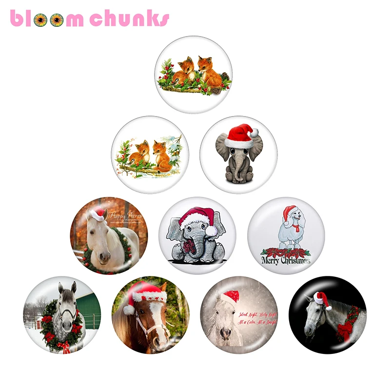 horse fox Animal Christmas 10pcs mixed 12mm/18mm/20mm/25mm Round photo glass cabochon jewelry flat back Making findings A4693
horse fox Animal Christmas 10pcs mixed 12mm/18mm/20mm/25mm Round photo glass cabochon jewelry flat back Making findings A4693
