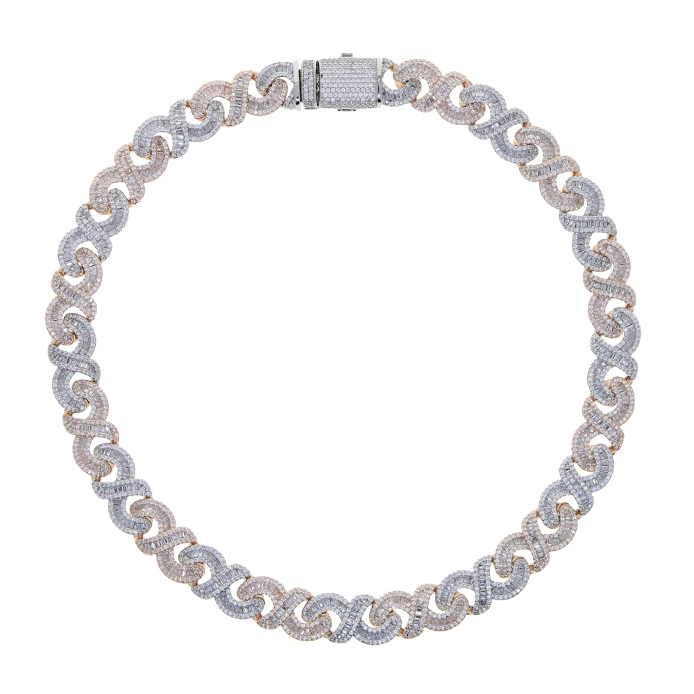 Women Men Hip Hop iced out bling Chain Necklaces pave setting CZ stone Miami Cuban Chains Hiphop Necklace Male fashion jewelry
Women Men Hip Hop iced out bling Chain Necklaces pave setting CZ stone Miami Cuban Chains Hiphop Necklace Male fashion jewelry