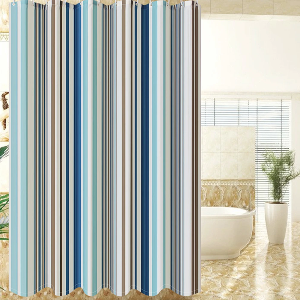 Decorative Geometric Shower Curtain Stripe Wave Waterproof 72''×72'' Bath Curtains For Bathroom with 12 Hooks Curtain Sets
Decorative Geometric Shower Curtain Stripe Wave Waterproof 72''×72'' Bath Curtains For Bathroom with 12 Hooks Curtain Sets
