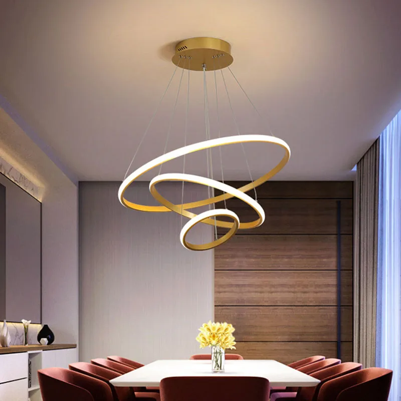 Nordic Gold White Coffee Color Round Ring LED Chandelier for Bedroom Living Dining Study Room Home 110V 220V Indoor Decor Light
Nordic Gold White Coffee Color Round Ring LED Chandelier for Bedroom Living Dining Study Room Home 110V 220V Indoor Decor Light