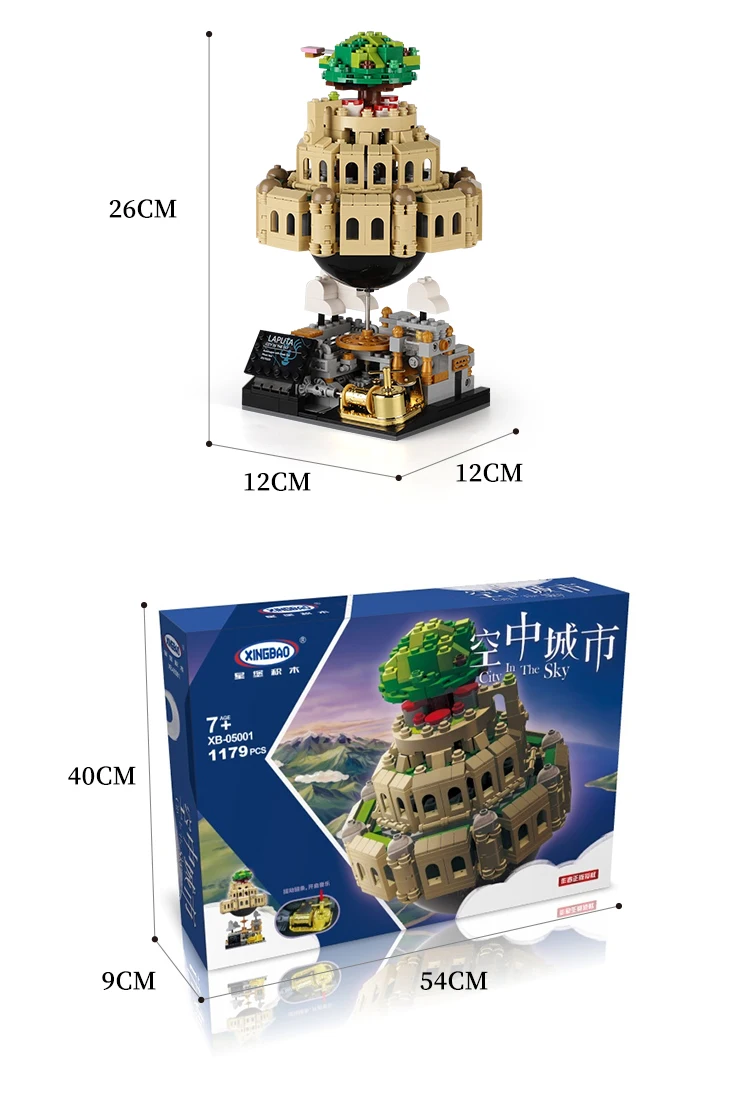 Moc Bricks Neuschwanstein Magical Laputa Castle In The Sky Music Box Model New Swan Stone Castle Building Blocks Toys Girls Gift
Moc Bricks Neuschwanstein Magical Laputa Castle In The Sky Music Box Model New Swan Stone Castle Building Blocks Toys Girls Gift