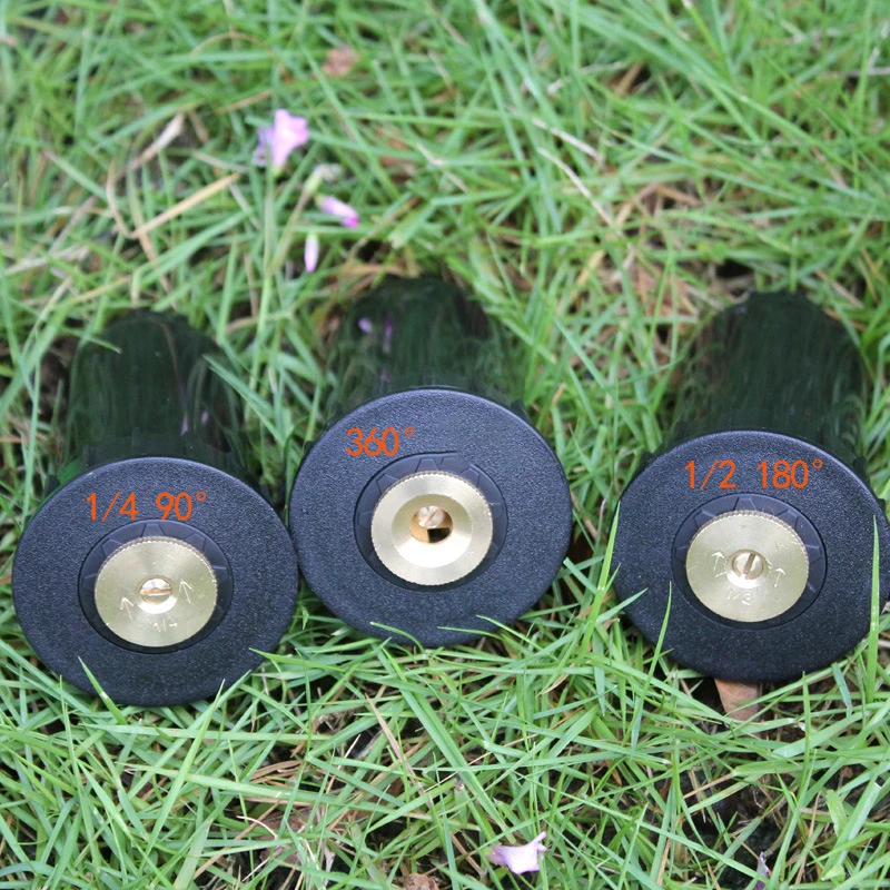 90-360 Degree Pop up Sprinklers Plastic Lawn Watering Sprinkler Head Adjustable Garden Spray Nozzle
90-360 Degree Pop up Sprinklers Plastic Lawn Watering Sprinkler Head Adjustable Garden Spray Nozzle