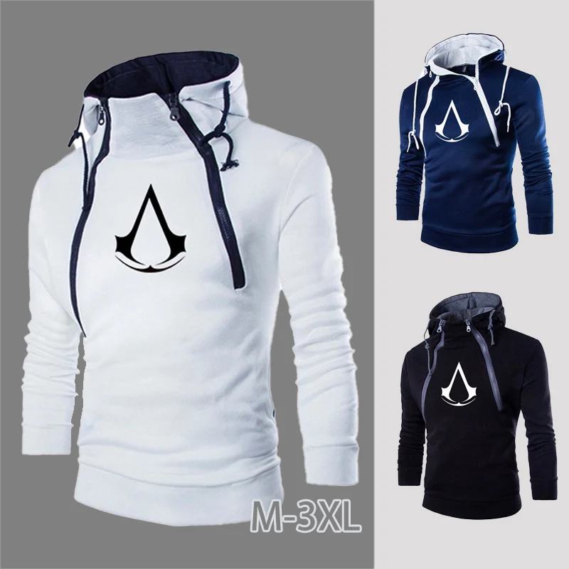 New Style Men's Double Zippers Warm Leisure Wear Hooded Casual Cardigan Sweater Outwear Hoodie Sweatshirt Assas Hoodie
New Style Men's Double Zippers Warm Leisure Wear Hooded Casual Cardigan Sweater Outwear Hoodie Sweatshirt Assas Hoodie