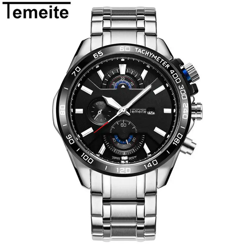 TEMEITE Brand 520G Design Big Dial Man's Watches Waterproof Sport Watch 2020 New Military Quartz Mens Watches Top Luxury relog
TEMEITE Brand 520G Design Big Dial Man's Watches Waterproof Sport Watch 2020 New Military Quartz Mens Watches Top Luxury relog