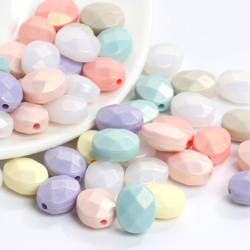 20g/50g 8x10mm Flat Oval Pearl Macaron Mixed Color Needlework Clothes Accessories Handcrafts Pearl Beads For Bracelet Making
20g/50g 8x10mm Flat Oval Pearl Macaron Mixed Color Needlework Clothes Accessories Handcrafts Pearl Beads For Bracelet Making