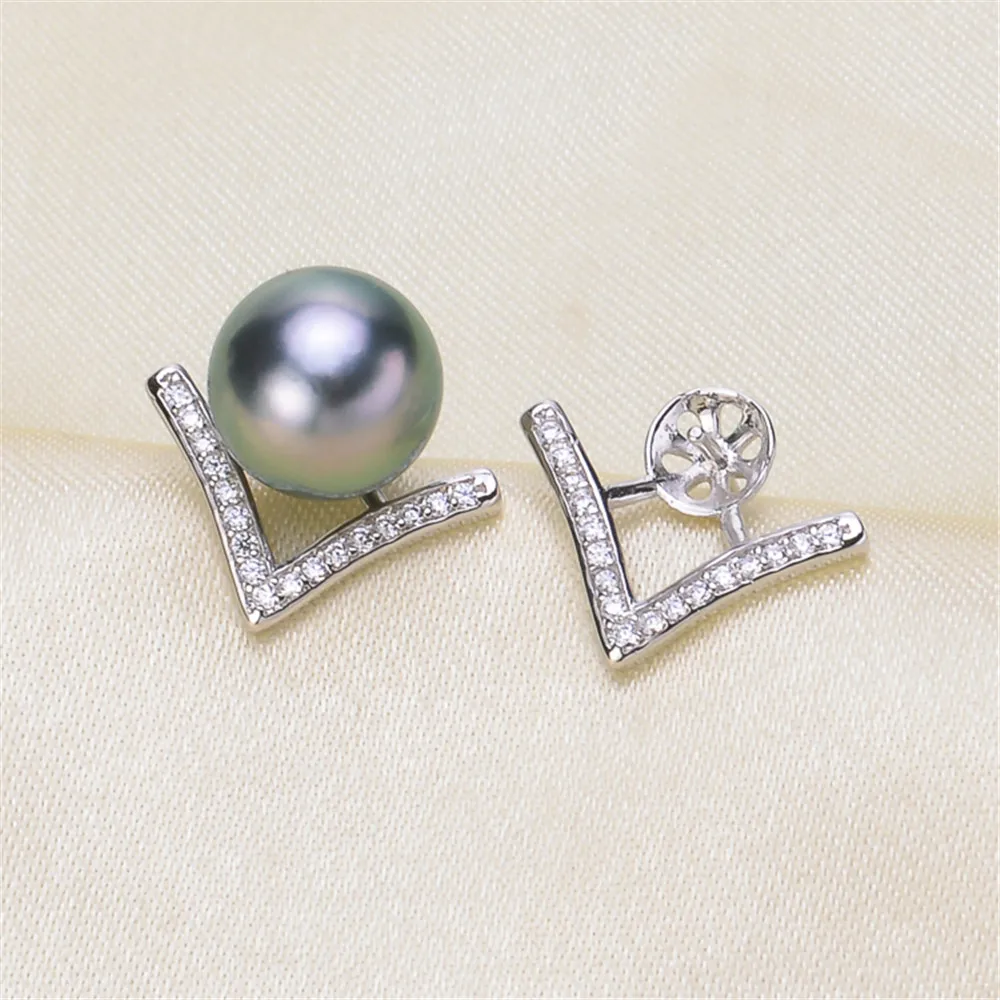 925 Silver Pearl Beads Stud Earrings Setting Base Diy Jewelry Making Findings&Components
925 Silver Pearl Beads Stud Earrings Setting Base Diy Jewelry Making Findings&Components