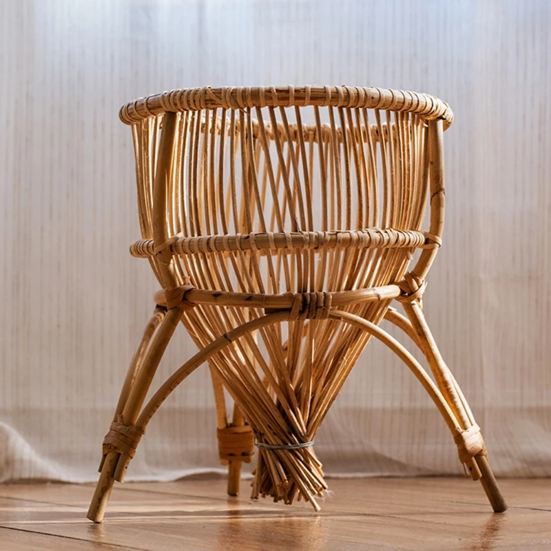 X7XD Natural Rattan Plant Stand for Indoor Outdoor Flower Pots Basket Display Flowerpot Stands Rustic Garden Office Home Decor
X7XD Natural Rattan Plant Stand for Indoor Outdoor Flower Pots Basket Display Flowerpot Stands Rustic Garden Office Home Decor