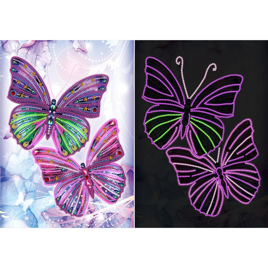 5D Luminous Diamond Painting Special Shaped Rhinestone DIY Butterfly Diamond Mosaic Embroidery Cross Stitch Home Decorations
5D Luminous Diamond Painting Special Shaped Rhinestone DIY Butterfly Diamond Mosaic Embroidery Cross Stitch Home Decorations