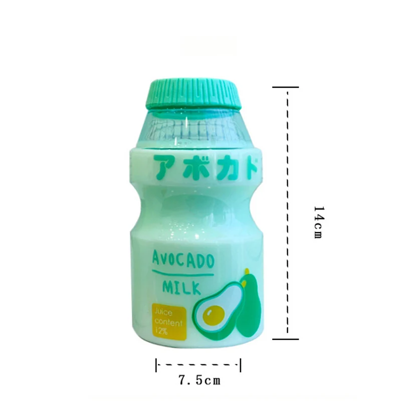 480ml Plastic Water Bottle Tour Drinking Bottle Yakult Shape Cute Kawaii Milk Carton Shaker Bottle for Kids/Girl/Adult Glass
480ml Plastic Water Bottle Tour Drinking Bottle Yakult Shape Cute Kawaii Milk Carton Shaker Bottle for Kids/Girl/Adult Glass