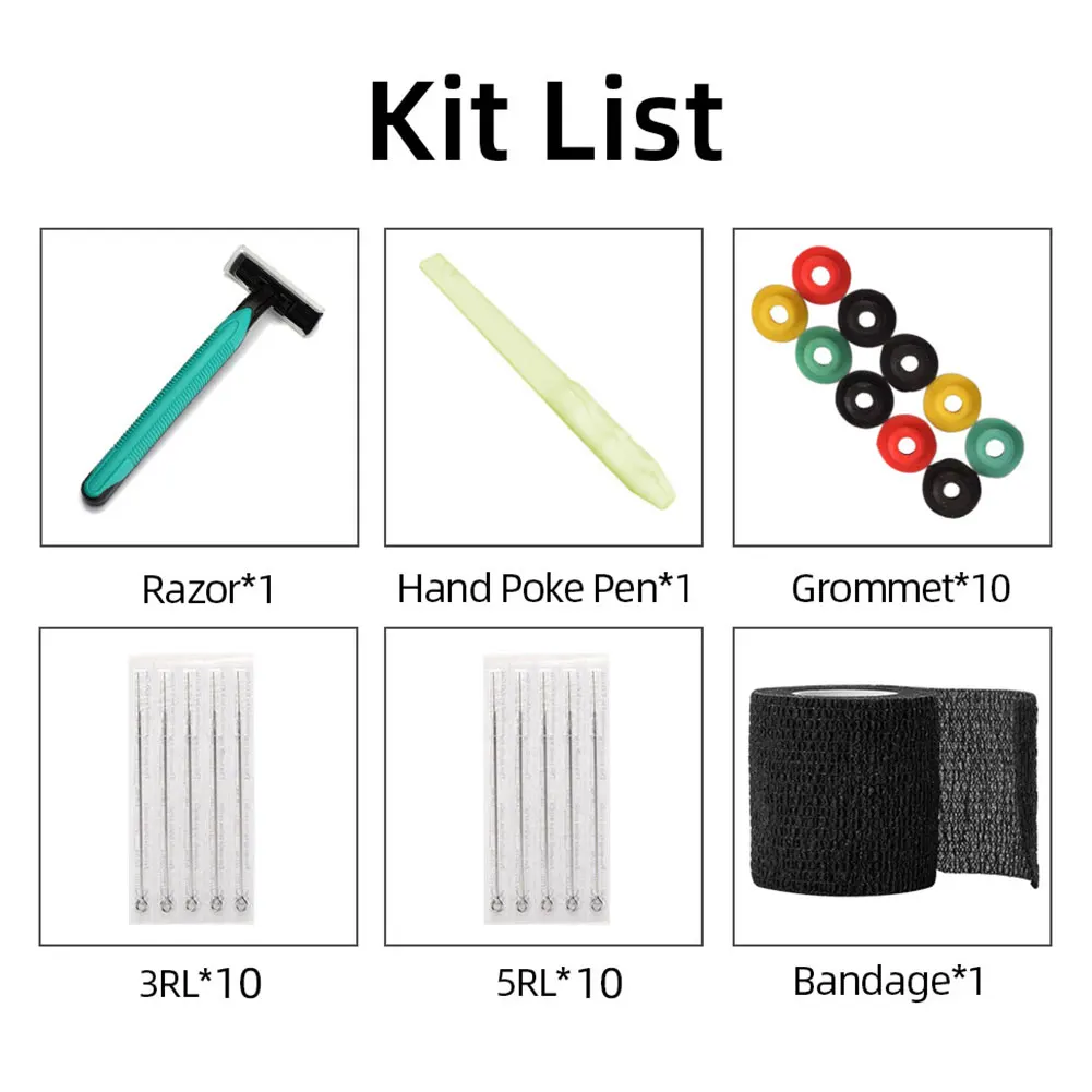 Hand Poke Stick Tattoo Kit DIY Tattoo Kit Tattoo Needles Set Hand Poke Needles Set 1RL /3RL / 5RL / 7RL / 9RL Needles For Tattoo
Hand Poke Stick Tattoo Kit DIY Tattoo Kit Tattoo Needles Set Hand Poke Needles Set 1RL /3RL / 5RL / 7RL / 9RL Needles For Tattoo