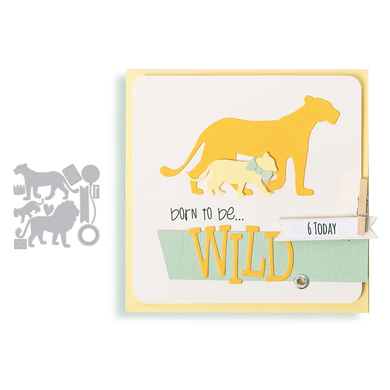 New Arrival Metal Lions Family Cutting Dies For 2021 DIY Scrapbooking Party Cats Stencils Paper Card Making Craft
New Arrival Metal Lions Family Cutting Dies For 2021 DIY Scrapbooking Party Cats Stencils Paper Card Making Craft