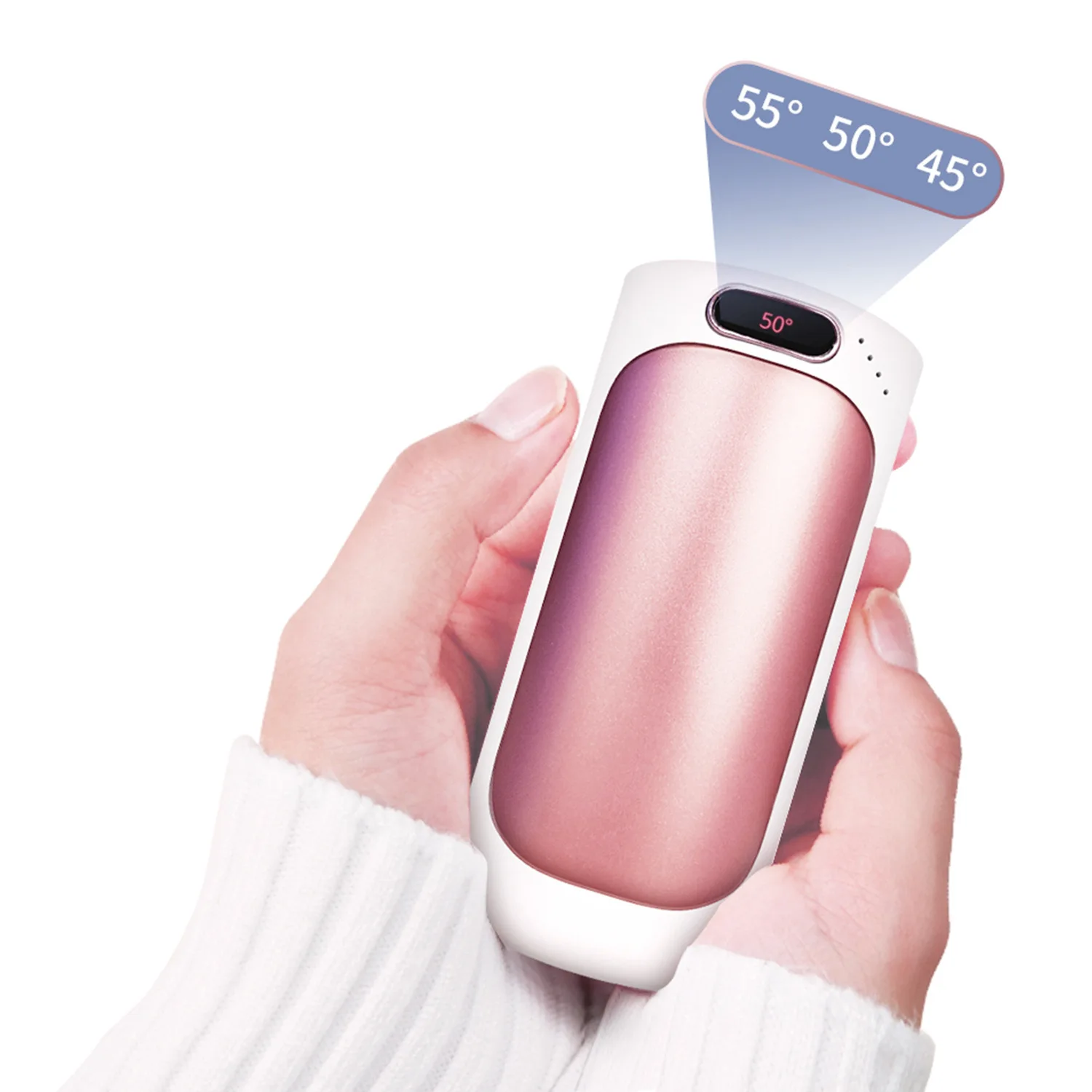 Hand Warmer 10000 MAh USB Power Bank Electric Portable Pocket Hand Warmer Digital Display Multi-Function Pocket Cloth Bag
Hand Warmer 10000 MAh USB Power Bank Electric Portable Pocket Hand Warmer Digital Display Multi-Function Pocket Cloth Bag