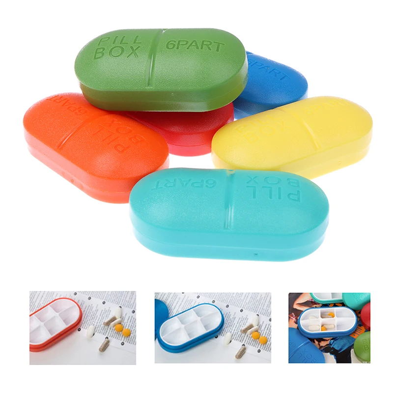 Mini Pill Box Foldable Container Drug Tablet Storage Travel Case Holder Mini Cute Plastic Pill Box 6 Grids Medicine Case
Mini Pill Box Foldable Container Drug Tablet Storage Travel Case Holder Mini Cute Plastic Pill Box 6 Grids Medicine Case