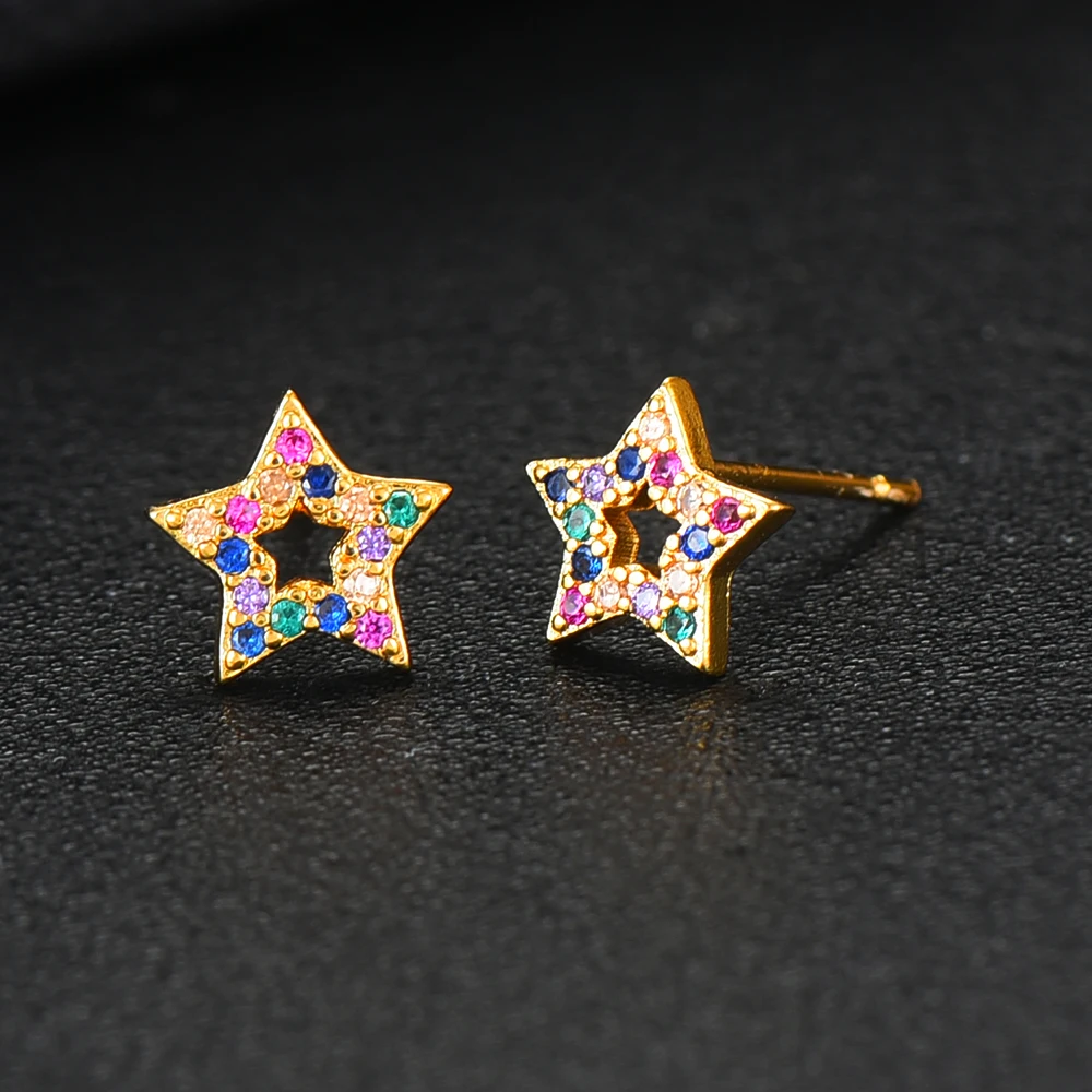 LARRAURI Famous Bridal Wedding Engagement Jewelry Earrings 2020 Trendy Cubic Zirconia Star Stud Earrings for Women
LARRAURI Famous Bridal Wedding Engagement Jewelry Earrings 2020 Trendy Cubic Zirconia Star Stud Earrings for Women