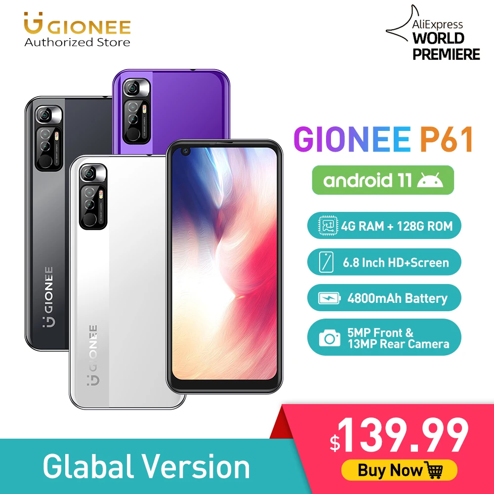 Смартфон GIONEE P61, 6,8 дюйма, HD, IPS, Android 11, Восьмиядерный Helio P60, 4 Гб ОЗУ, 128 Гб ПЗУ, сотовые телефоны, задняя камера 13 МП, ма
Смартфон GIONEE P61, 6,8 дюйма, HD, IPS, Android 11, Восьмиядерный Helio P60, 4 Гб ОЗУ, 128 Гб ПЗУ, сотовые телефоны, задняя камера 13 МП, ма