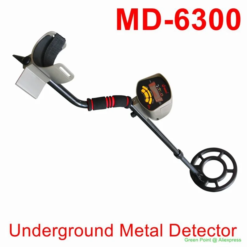 

MD-6300 Underground Metal Detector Professional K5 Gold Digger Treasure Hunter Sensitive High Accuracy Gold Detector LCD Display