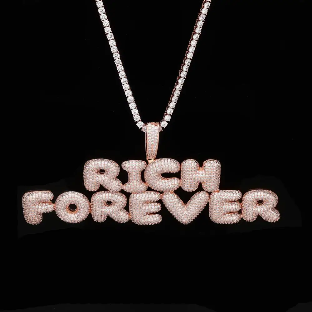 A-Z Single Bubble Letters Necklaces & Pendant Necklace For Men Women Gold Color Cubic Zircon Hip Hop Jewelry Gifts
A-Z Single Bubble Letters Necklaces & Pendant Necklace For Men Women Gold Color Cubic Zircon Hip Hop Jewelry Gifts