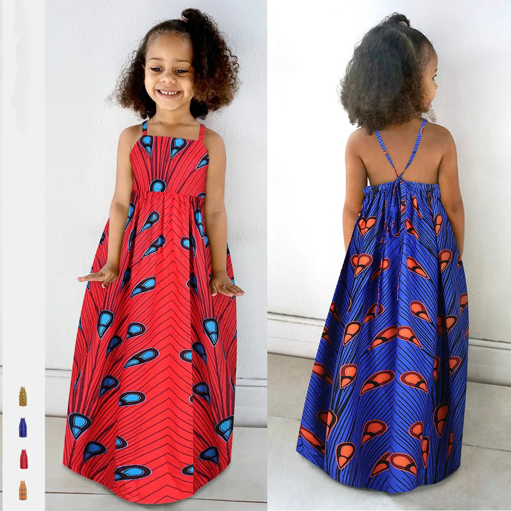 2020 summer elegent african children printing polyester dress
2020 summer elegent african children printing polyester dress