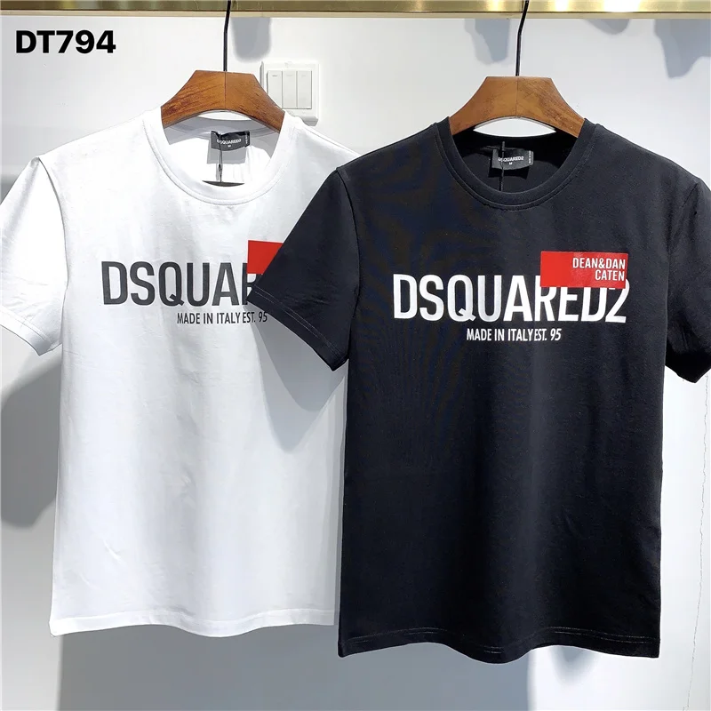 2021 new Dsquared2 printed short-sleeved T-shirt men's letter mirror printing D2 fashion trend summer tide 010
2021 new Dsquared2 printed short-sleeved T-shirt men's letter mirror printing D2 fashion trend summer tide 010