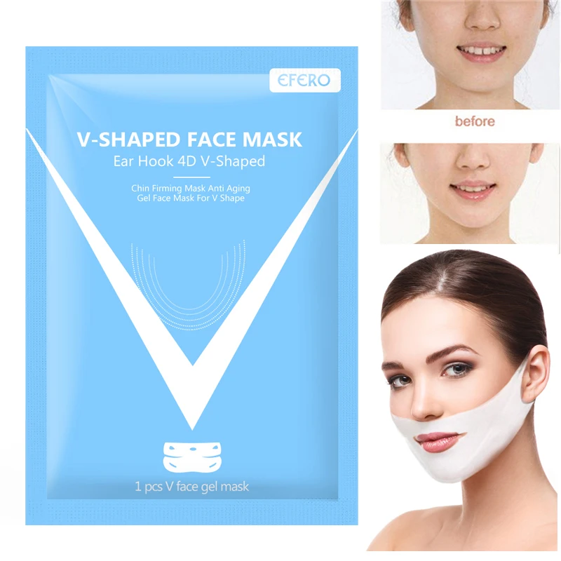 3PCS 4D Ear Hook V-shaped Face Mask Chin Firming Slimming Gel Face Masks Lifting Face Mask Bandage Double Chin V Shape Face Mask
3PCS 4D Ear Hook V-shaped Face Mask Chin Firming Slimming Gel Face Masks Lifting Face Mask Bandage Double Chin V Shape Face Mask