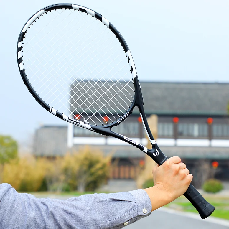 

Теннисная ракетка для взрослых, профессиональные теннисные ракетки из углеродного волокна, спортивное оборудование для тенниса DK50TR