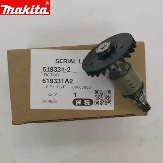 Makita 619331-2 ROTOR Motor For DHP480 DDF480 DF480 DF480D DHP480RME DHP480SYE DHP480Z
Makita 619331-2 ROTOR Motor For DHP480 DDF480 DF480 DF480D DHP480RME DHP480SYE DHP480Z