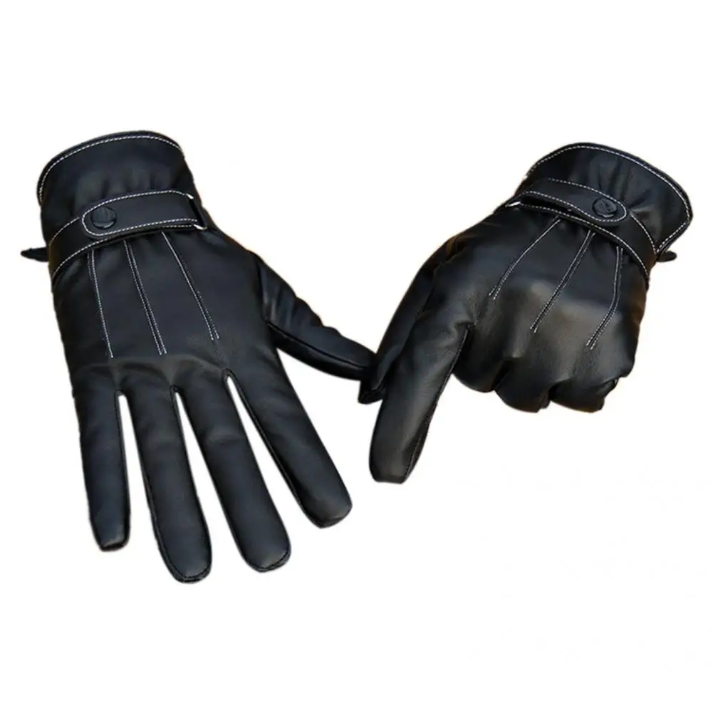 Warm Gloves Soft 1 Pair Touch Screen Full Finger Gloves Cycling Men Winter Leather Cotton Anti-Skid Driving Motorcycle Gloves
Warm Gloves Soft 1 Pair Touch Screen Full Finger Gloves Cycling Men Winter Leather Cotton Anti-Skid Driving Motorcycle Gloves