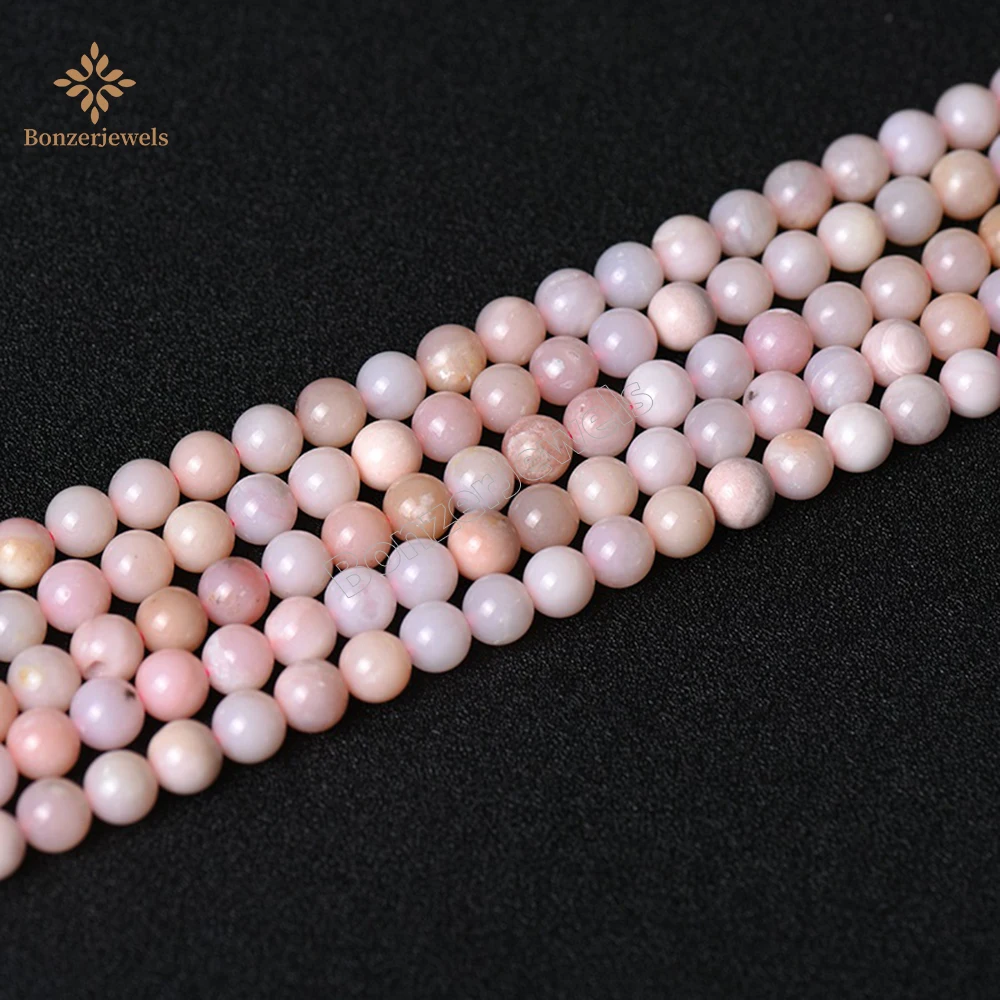 Natural Pink Opal Gem Stone Round Loose Spacer Beads For Jewelry Making DIY Bracelet Necklace 15inches 6/8/10MM
Natural Pink Opal Gem Stone Round Loose Spacer Beads For Jewelry Making DIY Bracelet Necklace 15inches 6/8/10MM