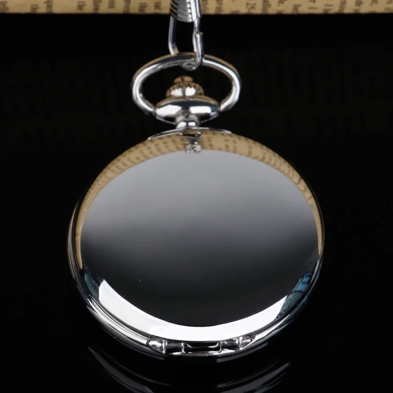 Classic Silver Stainless Steel Quartz Pocket Watch Necklace Mirror Simple Style Clock Business Watch Hot Selling reloj
Classic Silver Stainless Steel Quartz Pocket Watch Necklace Mirror Simple Style Clock Business Watch Hot Selling reloj
