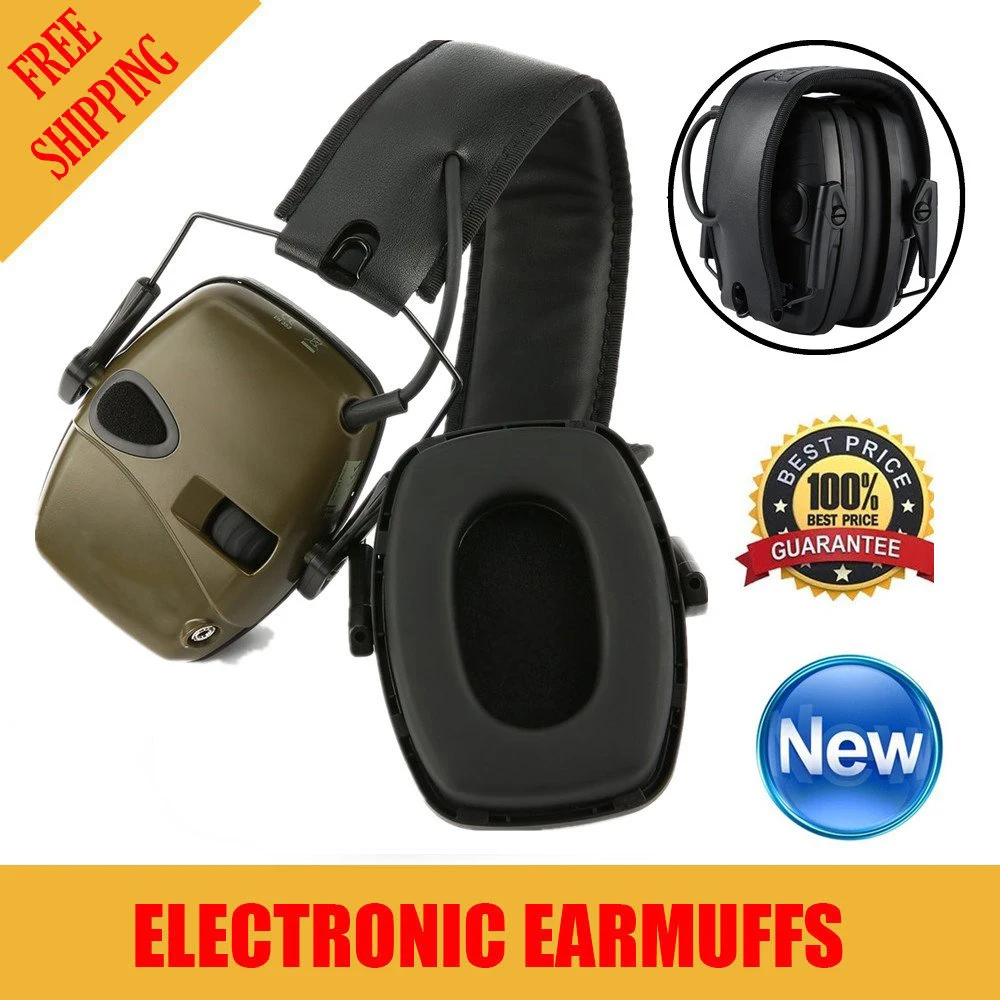 Hot Sale Noise Reduction Safety Ear Muffs Shooters Hearing Protection Earmuffs Adjustable Shooting Ear Protection
Hot Sale Noise Reduction Safety Ear Muffs Shooters Hearing Protection Earmuffs Adjustable Shooting Ear Protection