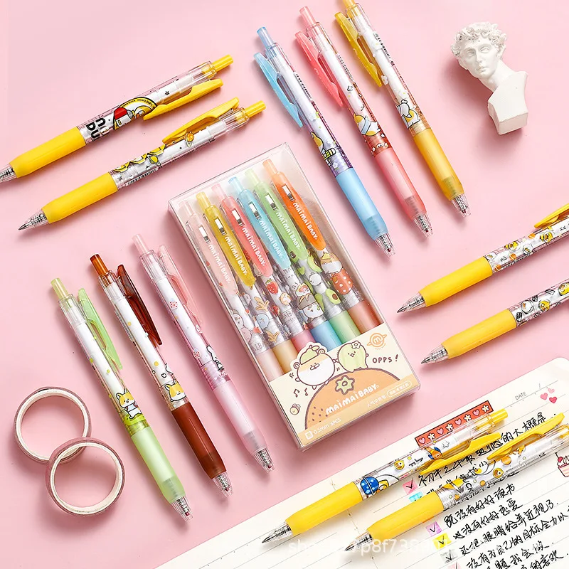 Гелевая ручка с мультяшным животным, 36 шт./лот, 0,5 мм, нейтральные ручки для письма, офисные и школьные канцелярские принадлежности, подарок
Гелевая ручка с мультяшным животным, 36 шт./лот, 0,5 мм, нейтральные ручки для письма, офисные и школьные канцелярские принадлежности, подарок