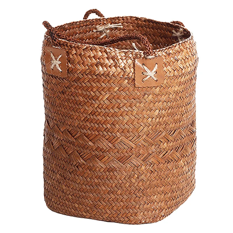 Storage basket Straw woven flower basket Living room decorative ornaments and hand-woven flower baskets
Storage basket Straw woven flower basket Living room decorative ornaments and hand-woven flower baskets