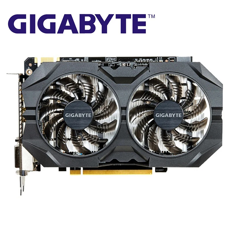 Оригинальные графические карты GIGABYTE GTX 950 2 Гб бит GPU видеокарта для nVIDIA Geforce GTX950 PCI E