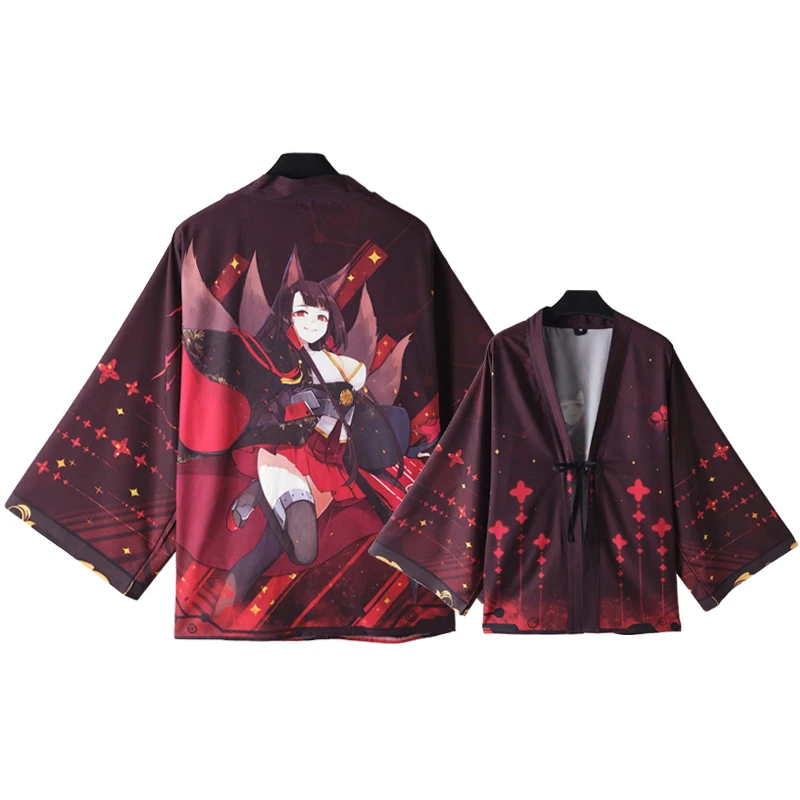 Фото Азавр Лейн Акаги плащ акори карнавальный костюм японское кимоно - купить