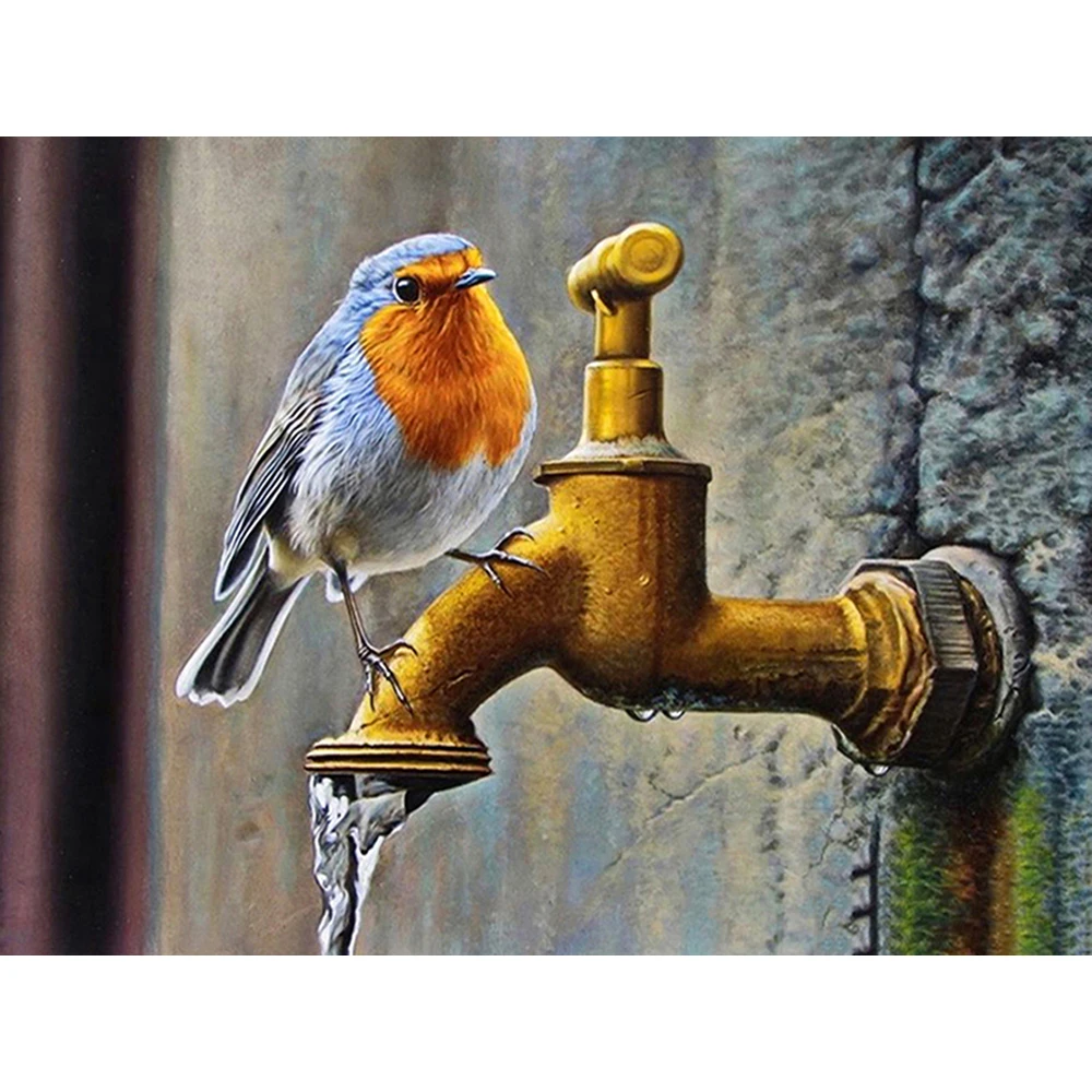 MEIVN 5D DIY Diamond Painting Bird And Tap Faucet Full Square Diamond Embroidery Animal Rhinestones Pictures Crafts Kit
MEIVN 5D DIY Diamond Painting Bird And Tap Faucet Full Square Diamond Embroidery Animal Rhinestones Pictures Crafts Kit
