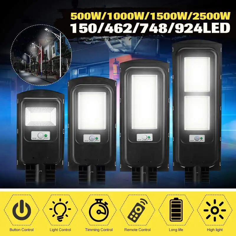 LED Solar Street Light Outdoor Led light Polycrystalline Solar Lamp Waterproof Wall Light Garden Lighting 500W 1000W 1500W 2500W
LED Solar Street Light Outdoor Led light Polycrystalline Solar Lamp Waterproof Wall Light Garden Lighting 500W 1000W 1500W 2500W