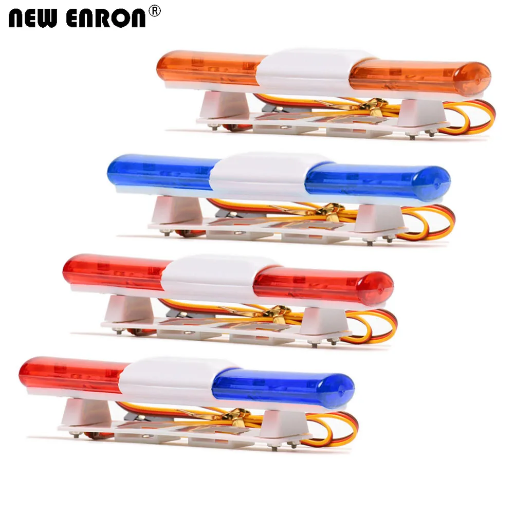 NEW ENRON 1Pcs Plastic 4.8-6V 105mm * 25mm LED Police Flash Light Alarming FOR 1/10 RC Car HSP Kyosho Axial D90 Traxxas
NEW ENRON 1Pcs Plastic 4.8-6V 105mm * 25mm LED Police Flash Light Alarming FOR 1/10 RC Car HSP Kyosho Axial D90 Traxxas