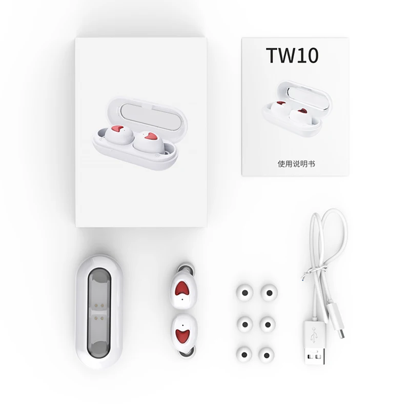 TWSearphone TW10 Mini Wireless Headphones Bluetooth 5.0 Hi-Fi Stereo Handfree Earphones For Children Sport Call Audio Earbuds
TWSearphone TW10 Mini Wireless Headphones Bluetooth 5.0 Hi-Fi Stereo Handfree Earphones For Children Sport Call Audio Earbuds