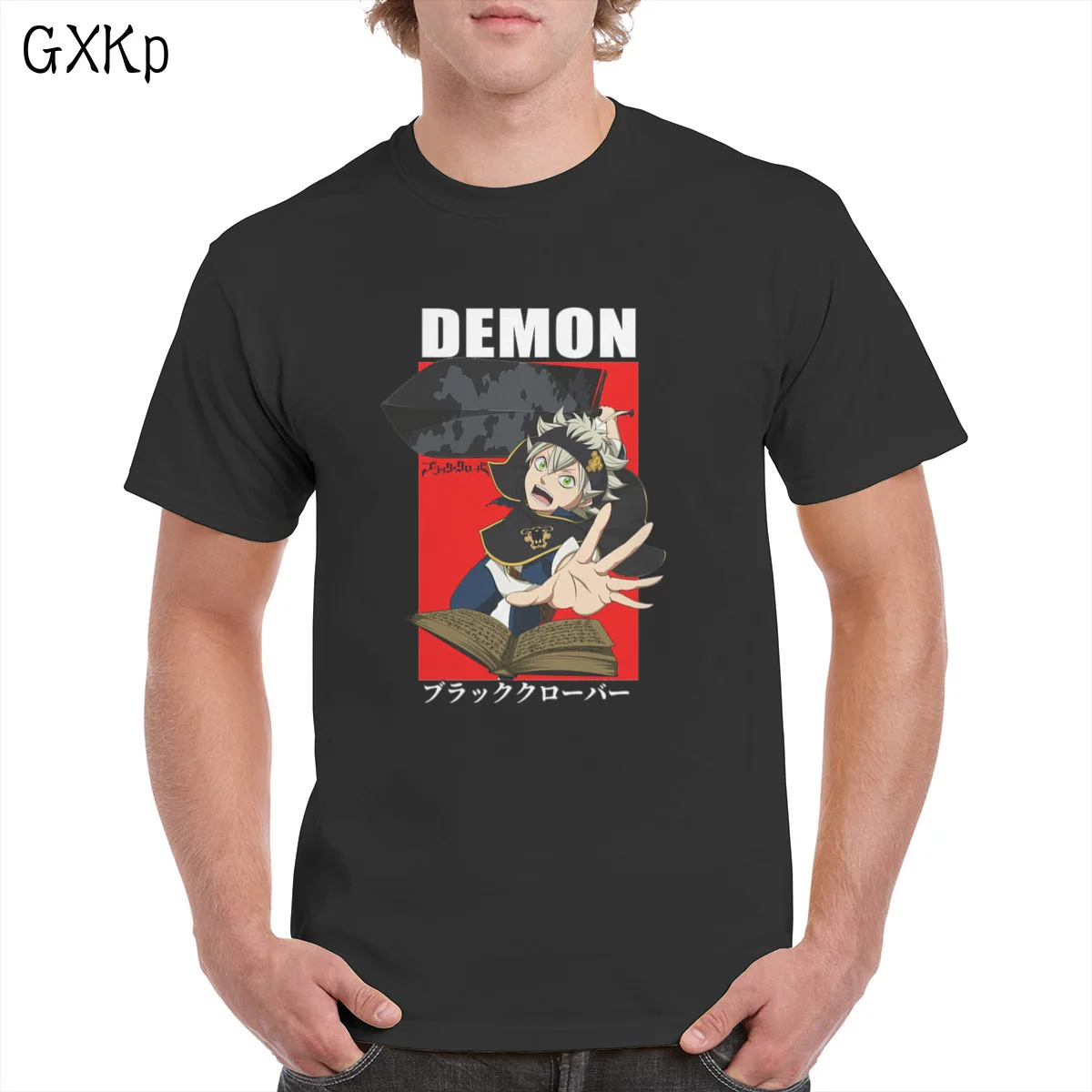 Asta Black Bull t shirt Cotton Black Clover Top Harajuku Retro aesthetics Asta Demon graphic Oversized Tees Female/Man
Asta Black Bull t shirt Cotton Black Clover Top Harajuku Retro aesthetics Asta Demon graphic Oversized Tees Female/Man