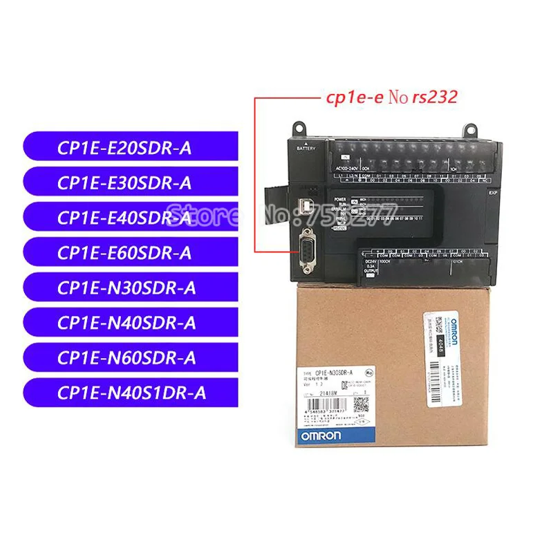 100% New Original CP1E-E20SDR-A CP1E-E30SDR-A CP1E-E40SDR-A CP1E-E60SDR-A OMRON PLC Controller Module Relay Output CPU UNIT
100% New Original CP1E-E20SDR-A CP1E-E30SDR-A CP1E-E40SDR-A CP1E-E60SDR-A OMRON PLC Controller Module Relay Output CPU UNIT