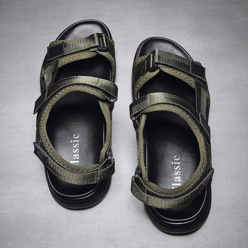 Sandalia Masculina Couro Sandalias Cuero Hombre Transpirables Mens Sandals Casual Men's Rubber Men Beach Sandalet Erkek
Sandalia Masculina Couro Sandalias Cuero Hombre Transpirables Mens Sandals Casual Men's Rubber Men Beach Sandalet Erkek