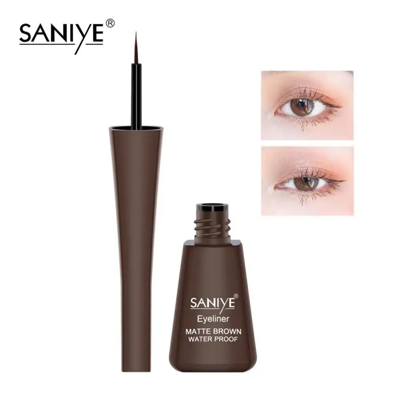 New 6 ML Waterproof Matte Liquid Eyeliner Pencil Long Lasting Black Brown Eye Liner Pencil Slender Women Makeup Cosmetics TSLM
New 6 ML Waterproof Matte Liquid Eyeliner Pencil Long Lasting Black Brown Eye Liner Pencil Slender Women Makeup Cosmetics TSLM