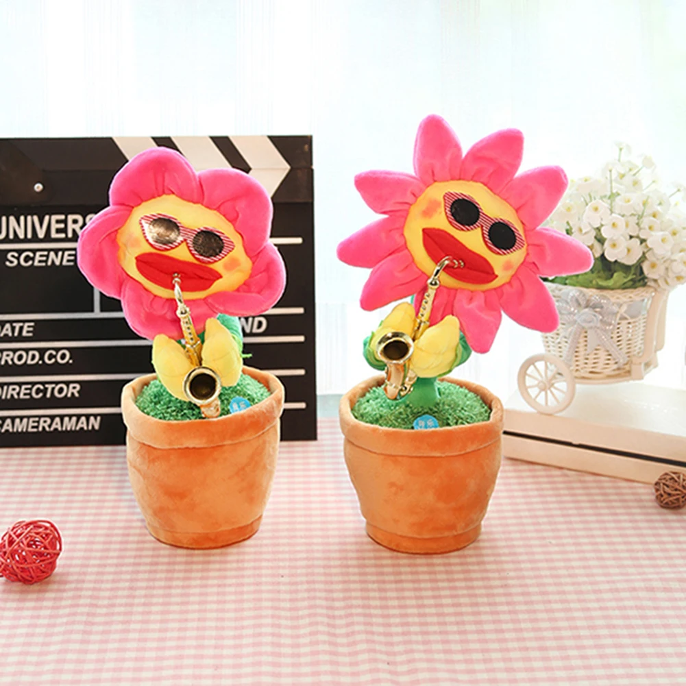 Funny Simulation Sunflower Playing Saxophone Stuffed Plush Musical Bluetooth-compatible Toy Swing Toys Blow Saxophone Simulation
Funny Simulation Sunflower Playing Saxophone Stuffed Plush Musical Bluetooth-compatible Toy Swing Toys Blow Saxophone Simulation