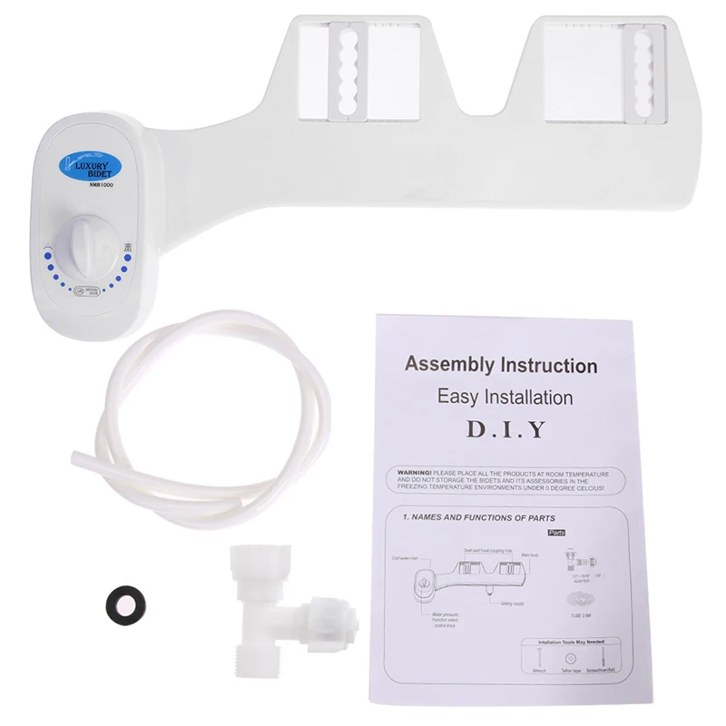 Toilet Seat Attachment Fresh Water Spray Non Electric Mechanical Bidet Self Cleaning Nozzle TB Sale
Toilet Seat Attachment Fresh Water Spray Non Electric Mechanical Bidet Self Cleaning Nozzle TB Sale